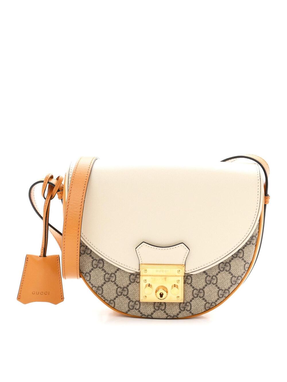 Gucci Gg Supreme Calfskin Small Padlock #346301G13B